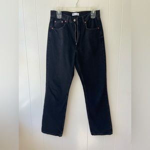 Zara Black Strait Women Jean